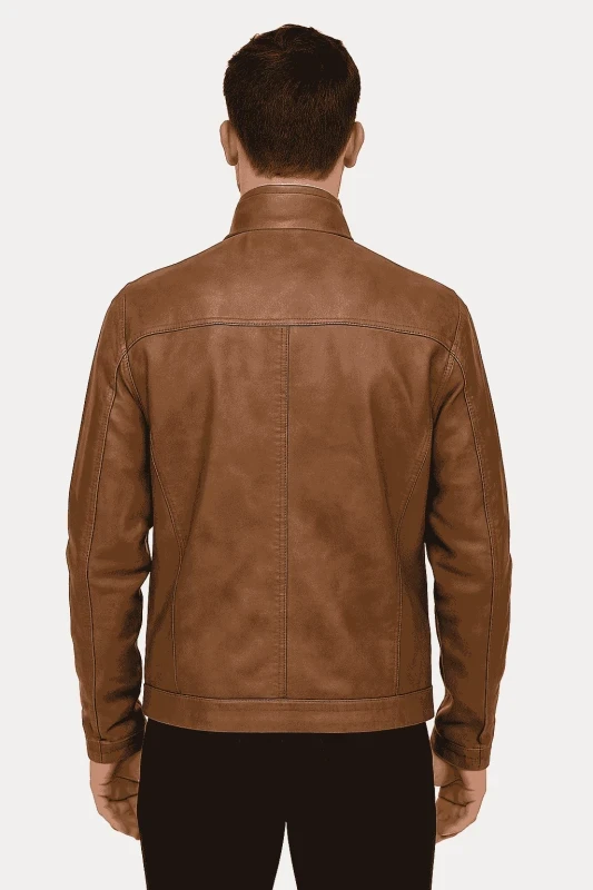 جاكت جلد رجالي