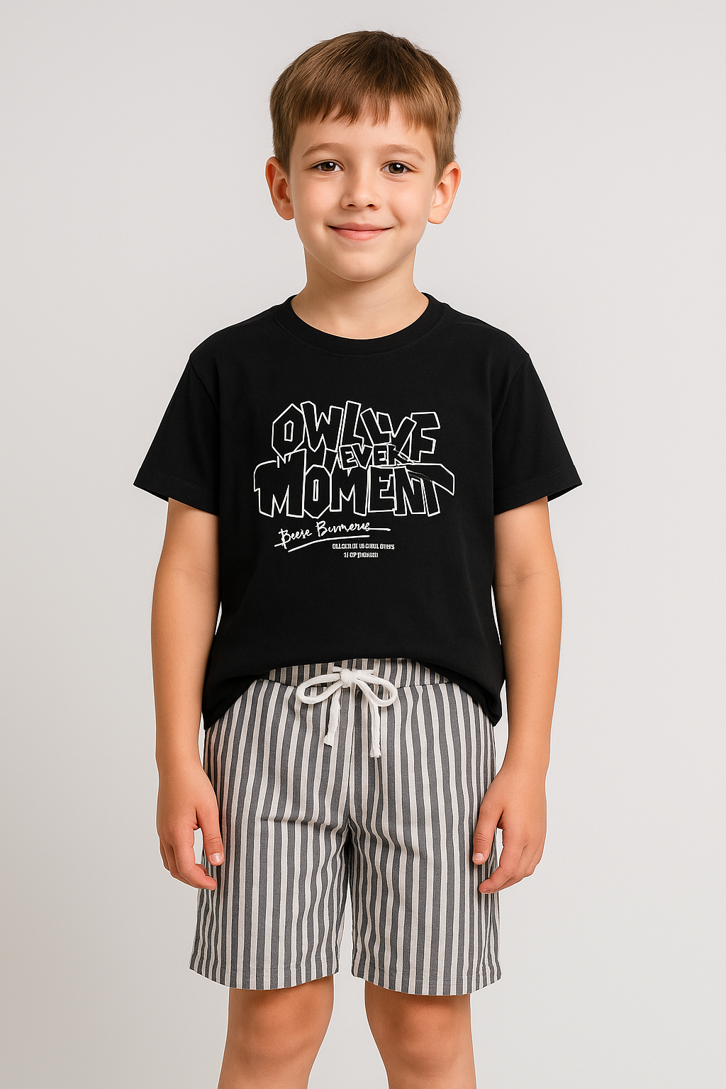 تشرت +شورت B112  اولادى ميلون 8Y-12Y