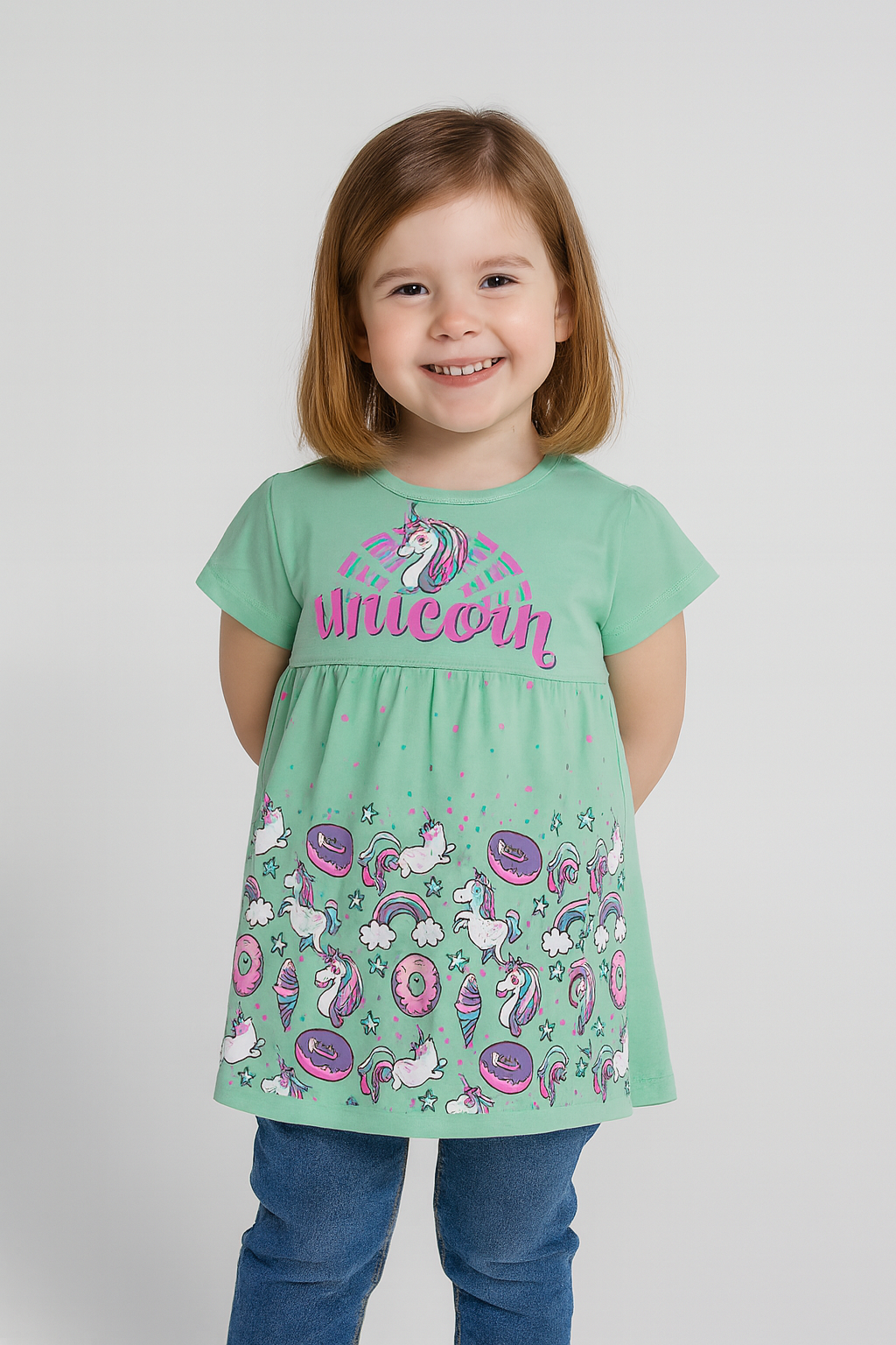 فستان بناتى يونيكورن 3287 TO DO