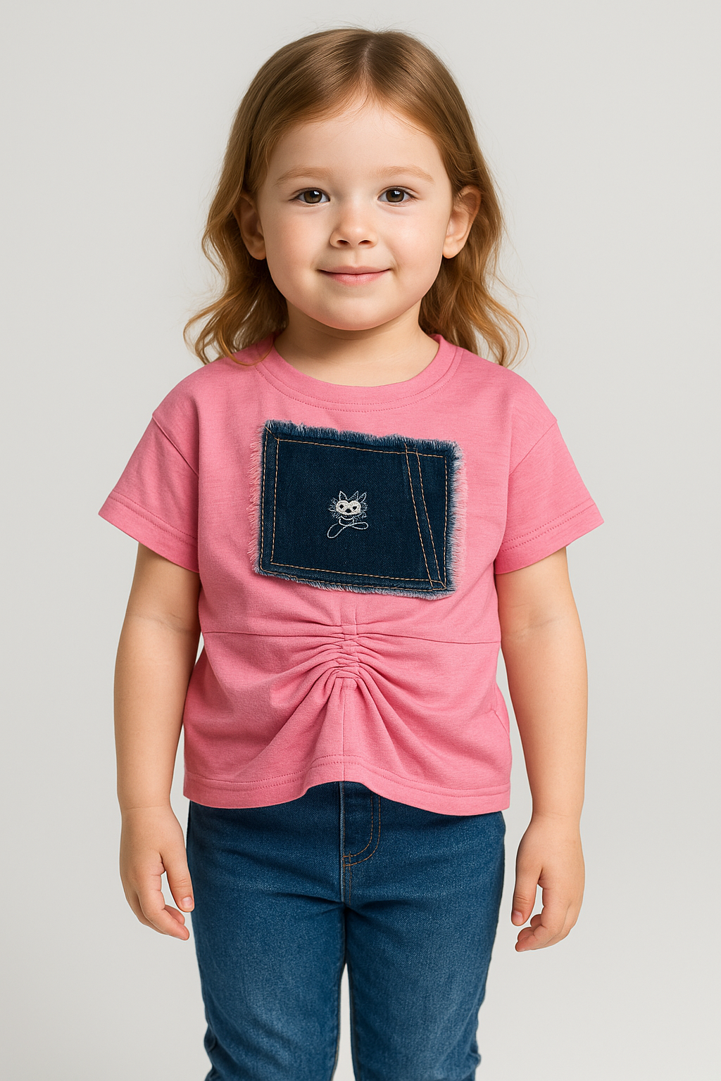 بلوزه كتان جيب جينز 749 TO DO