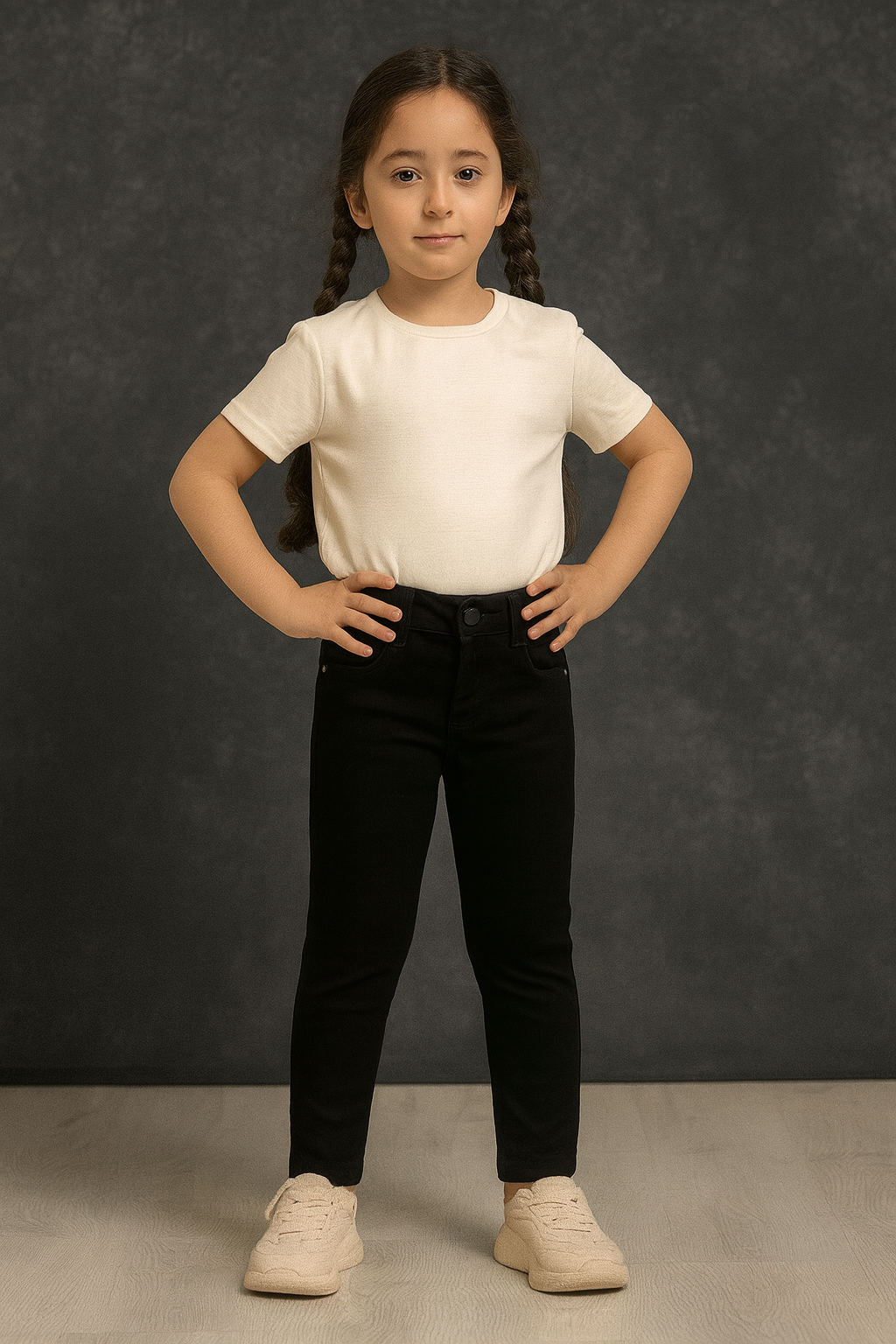 بنطلون بناتى جبردين 2044