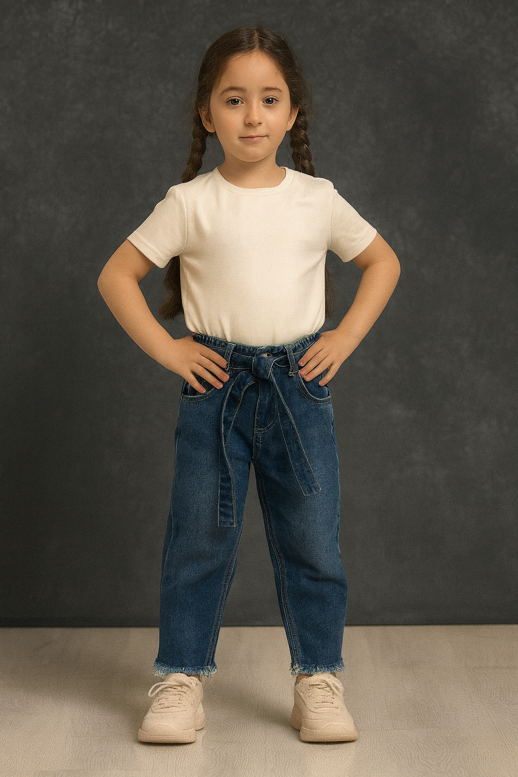 بنطال بناتي وسط بوي فريند 118