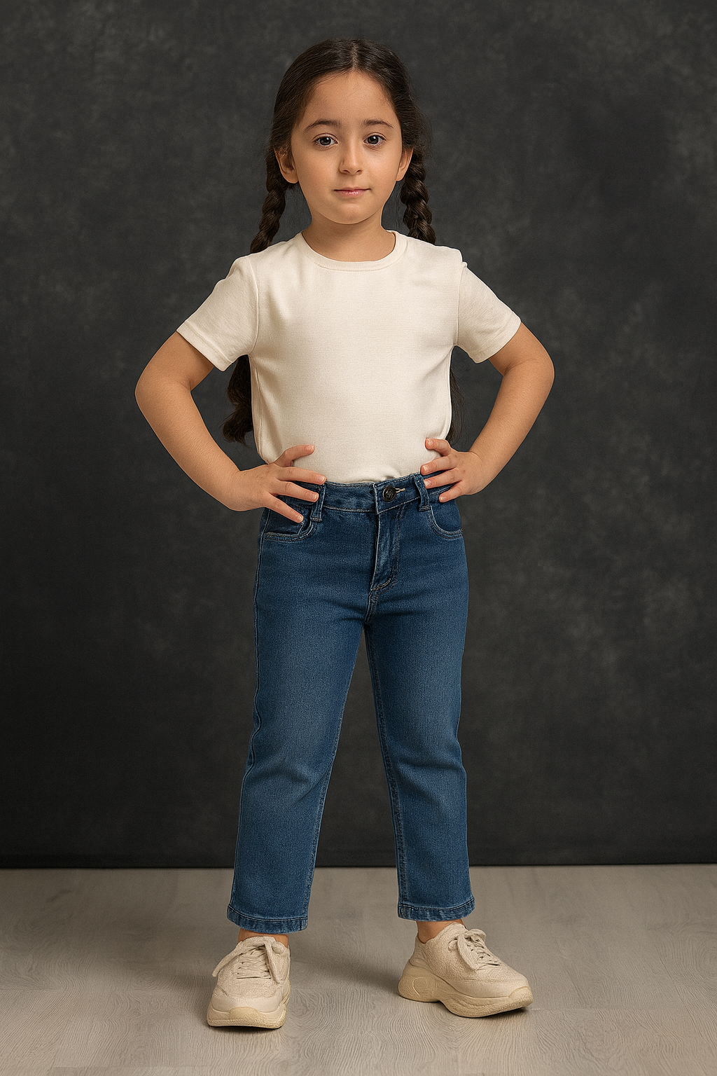 بنطلون جينز بناتى 4089 JBS