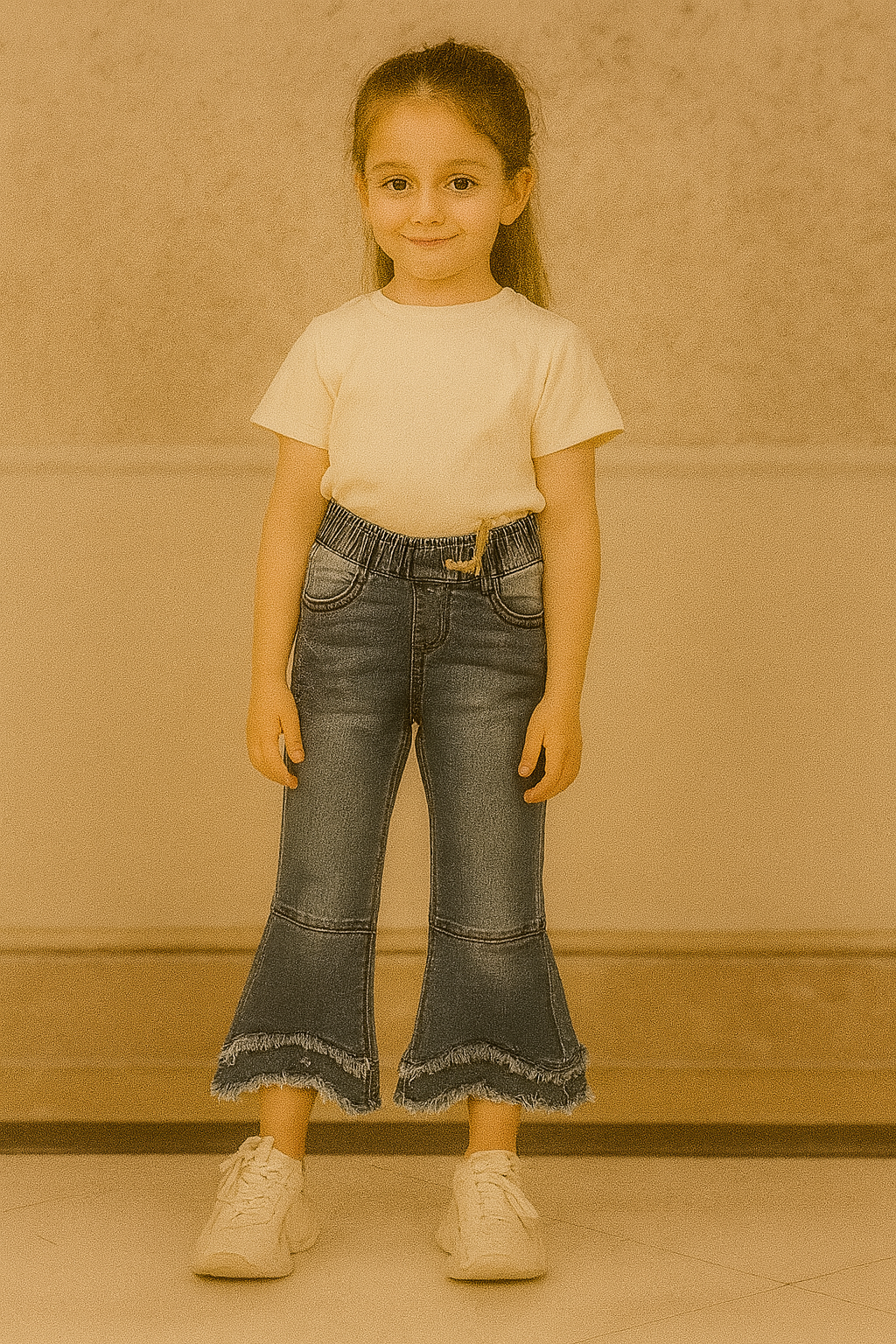 بنطلون بناتي جينز