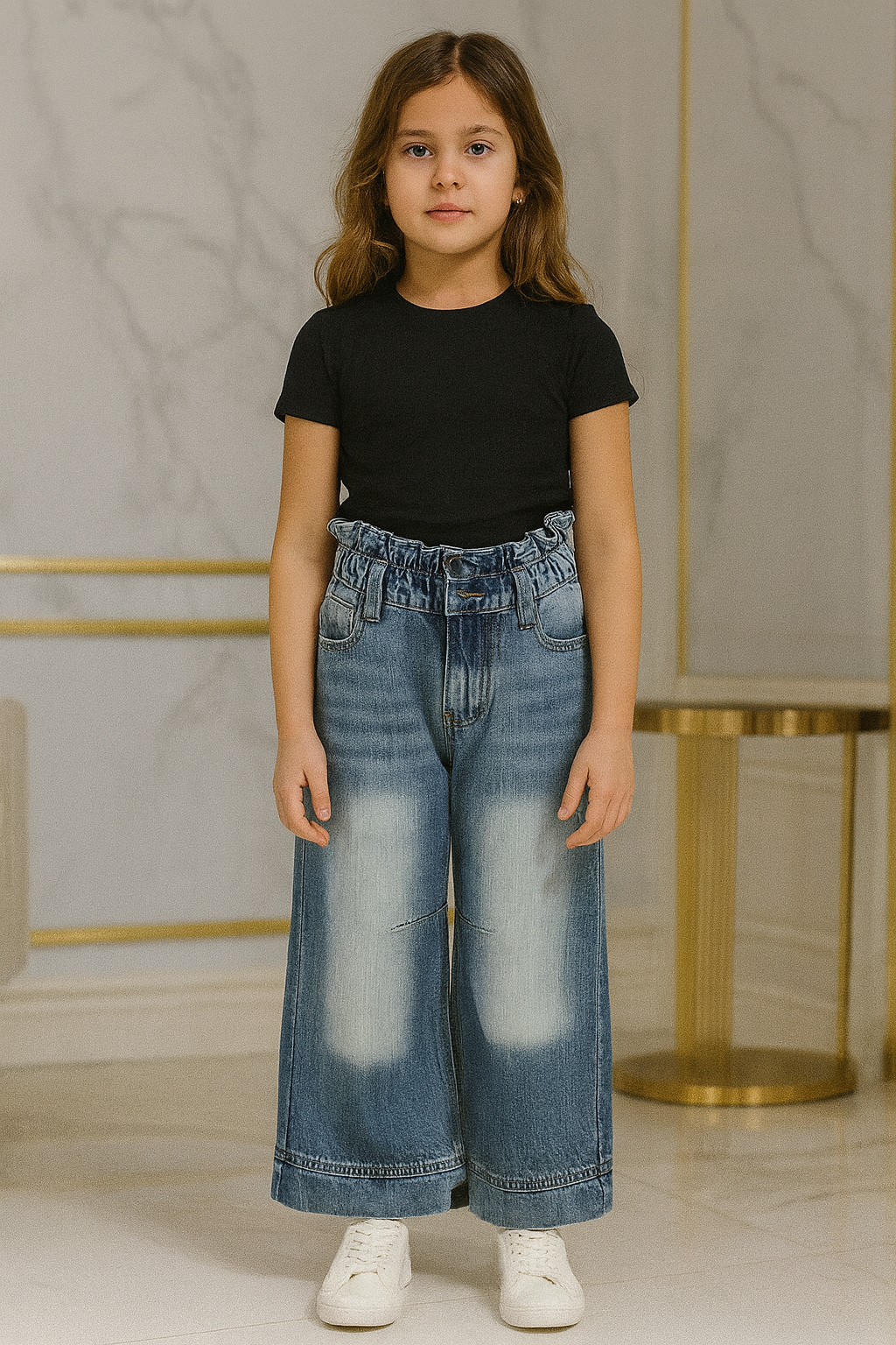 بنطلون جينز بناتى 5-9 4128 JBS