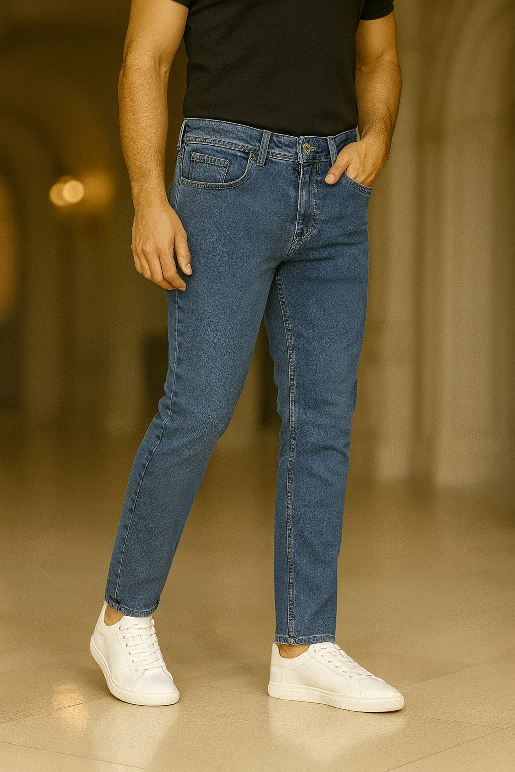 بنطلون نيجرو مو خاص 6209