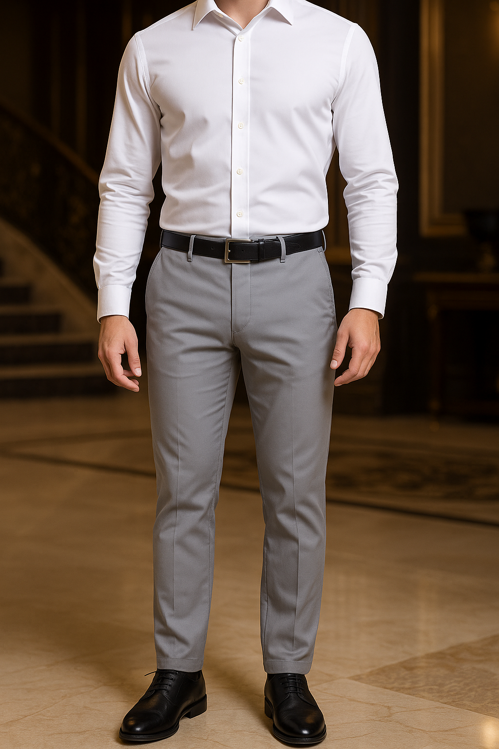 بنطلون جبردين رجالى كلاسيك JBS