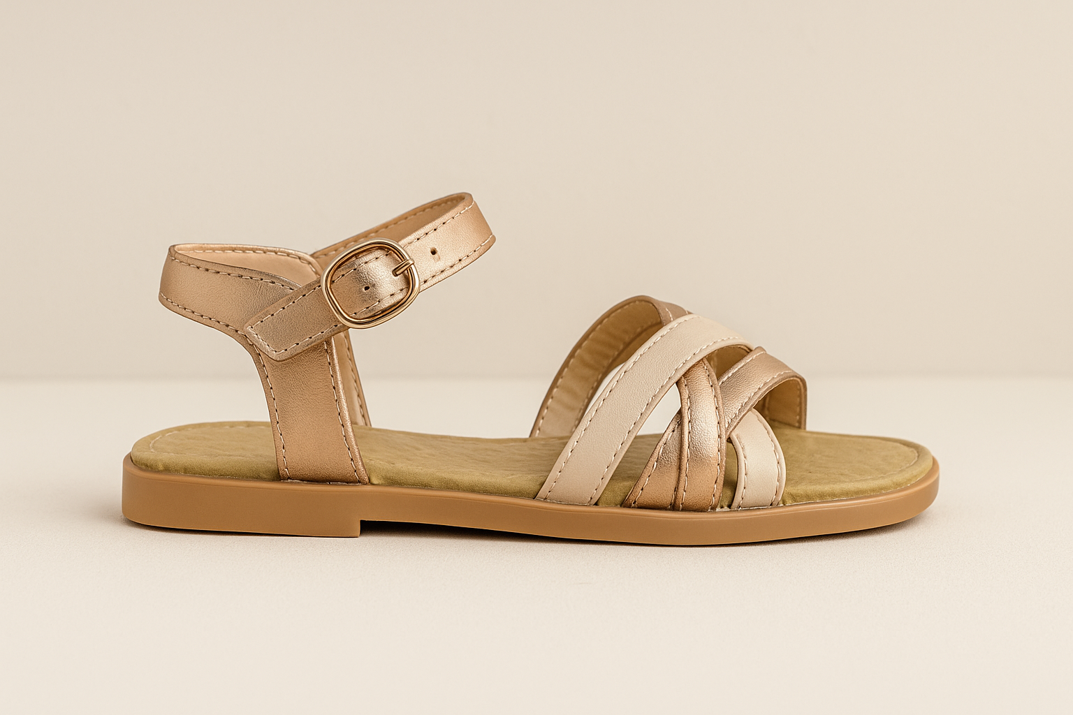 صندل بناتي بيج Ha634