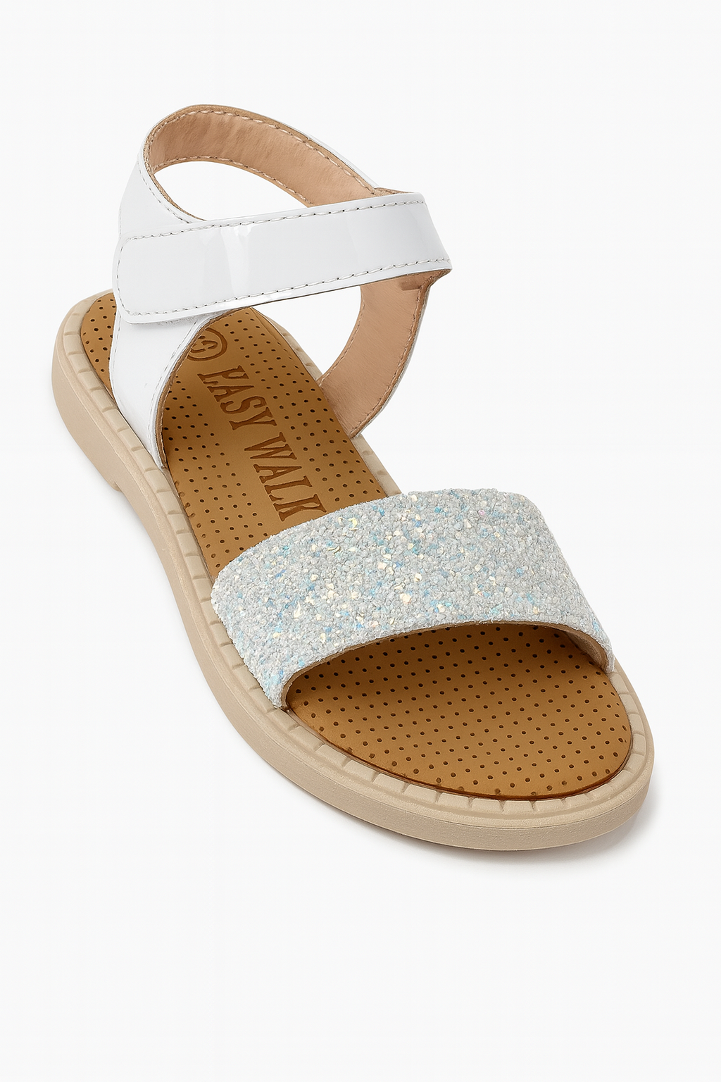 صندل بناتى ابيض EW079