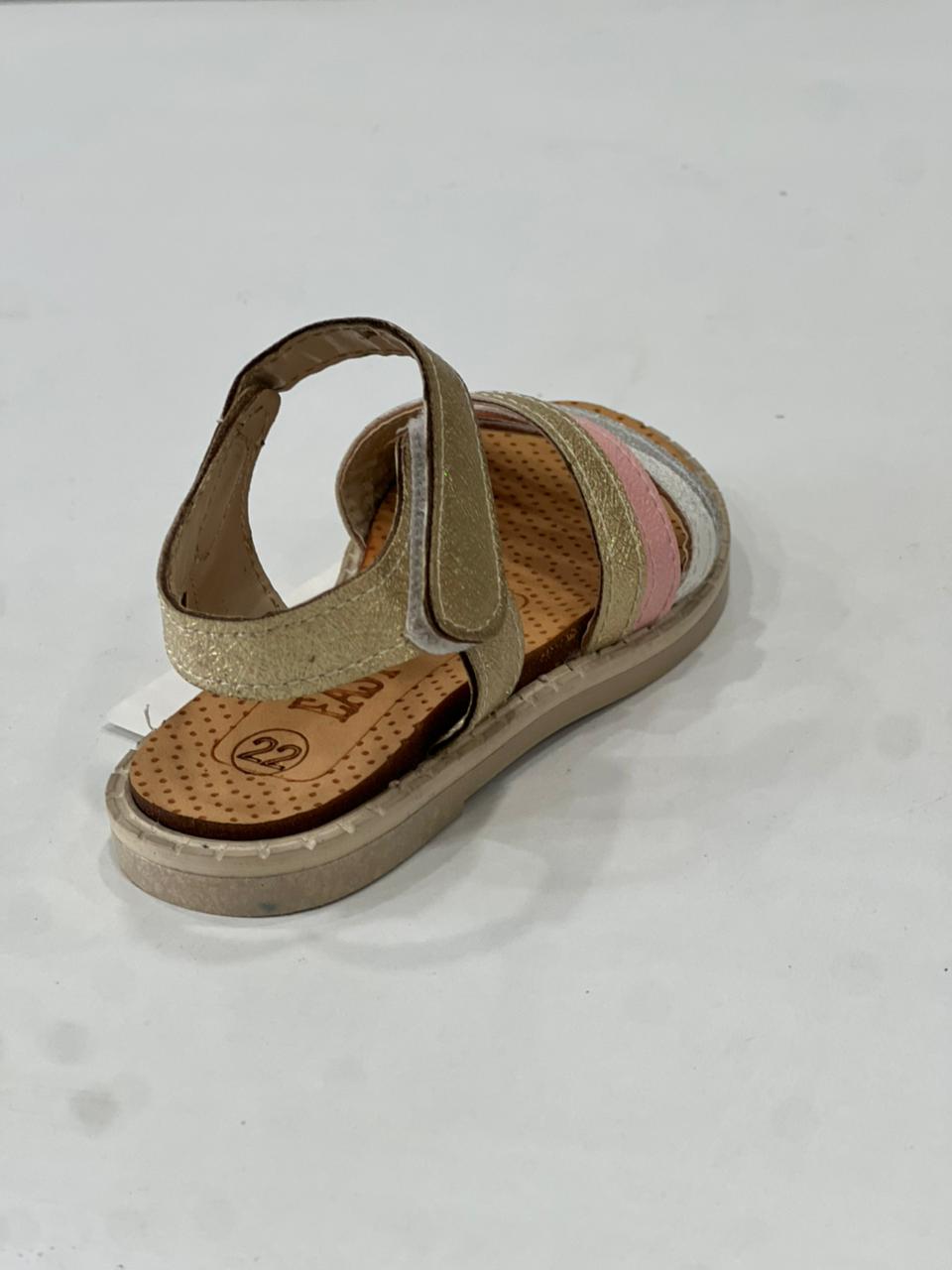 صندل بيبى دهبى / ابيض EW214