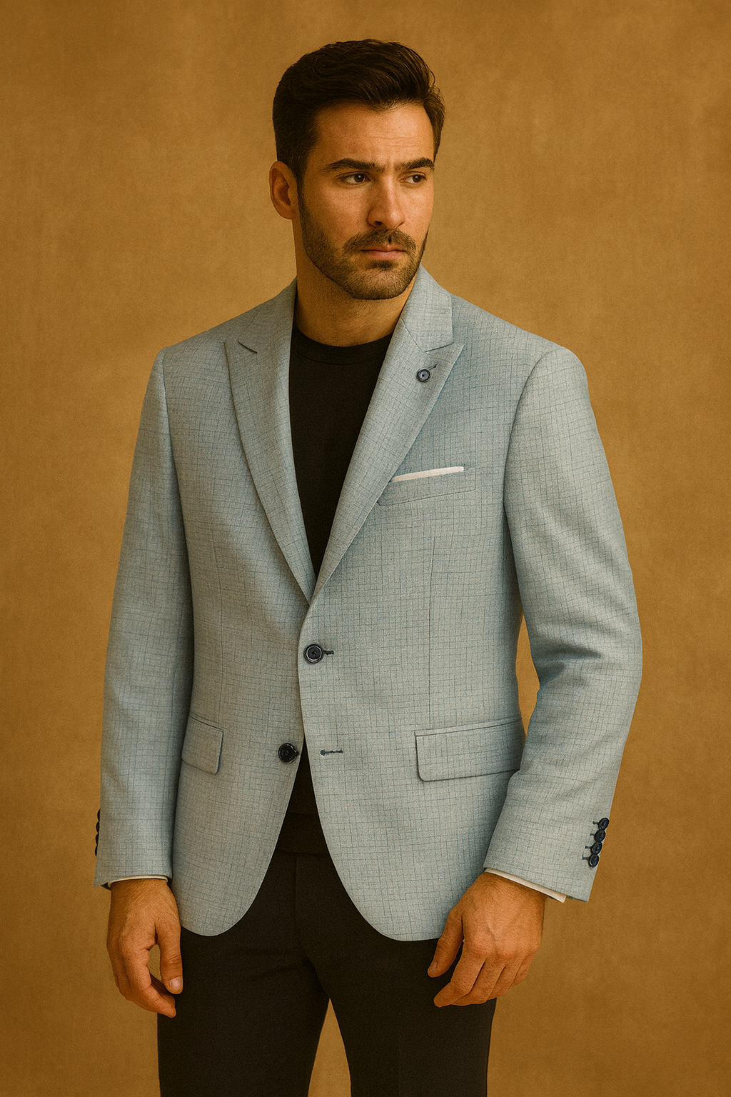 بليزر رجالى ساده قطات